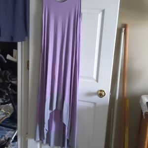 Soft lavender Logo sundress New